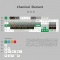 Chemical Element 104+16 Clear PC+PBT Dye-subbed Pudding Jelly Keycaps Set ASA Profile Mechanical Keyboard